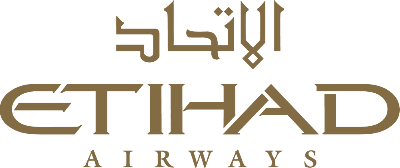 Etihad Airways airline partner logo for international flights