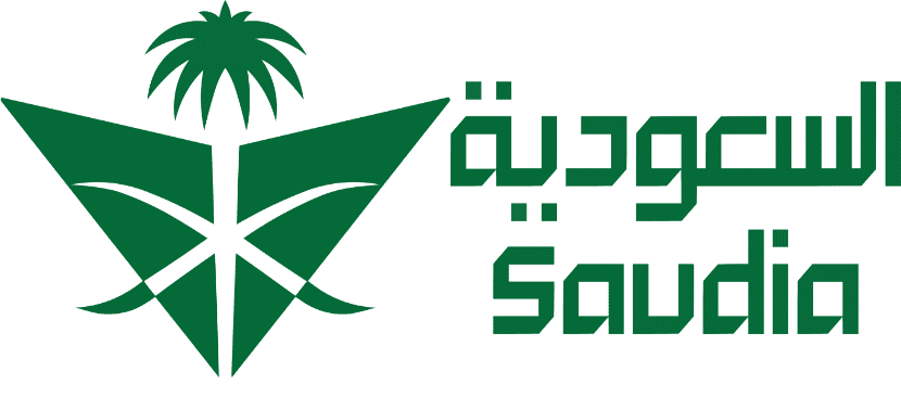 Saudia airline partner logo for Hajj and Umrah pilgrimage travel