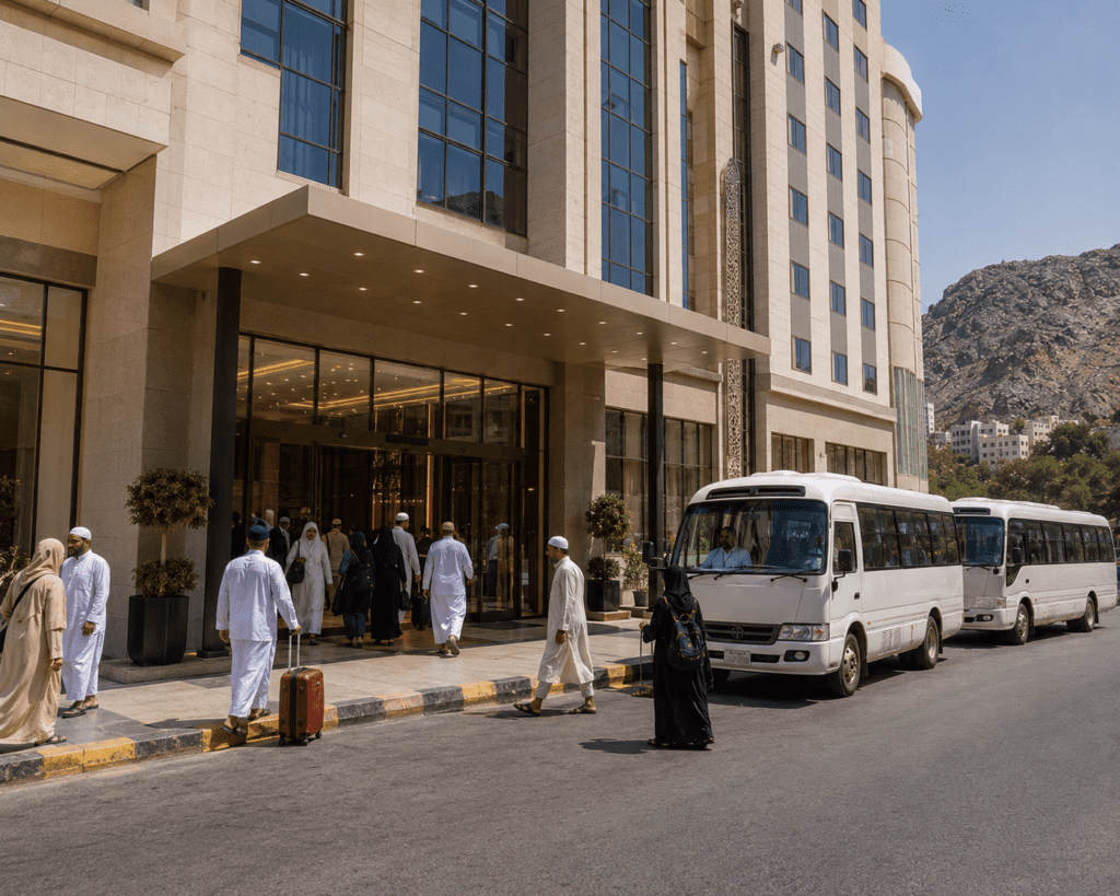 Economy hotel accommodation for Umrah pilgrims in Makkah